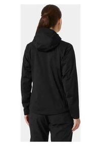 Kurtka przeciwdeszczowa damska Helly Hansen Momentum 3L Stretch Jacket. Kolor: czarny. Sport: turystyka piesza