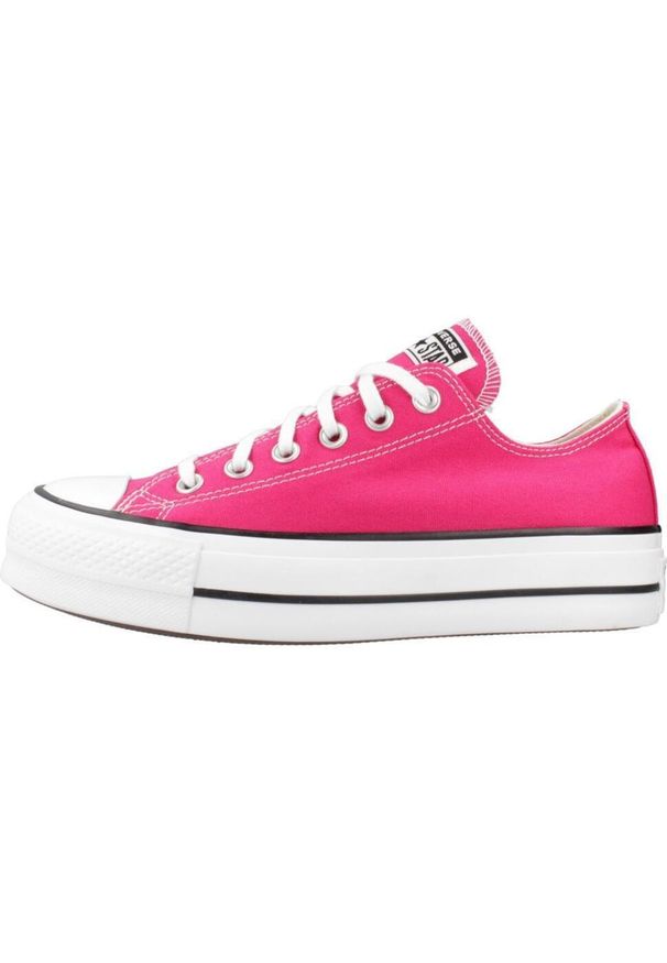 Tenisówki Converse Model Ctas Lift Ox Cerise Kolor Rose. Kolor: różowy. Materiał: tkanina