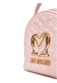 Love Moschino - LOVE MOSCHINO Plecak JC4304PP0MK1260A Różowy. Kolor: różowy. Materiał: skóra #5