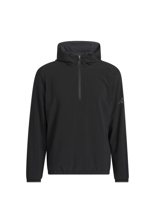 Adidas - Bluza adidas Ultimate365 Anorak. Typ kołnierza: golf. Kolor: szary, czarny, wielokolorowy. Sport: golf
