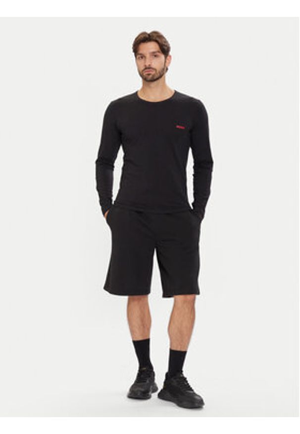 Hugo - HUGO Komplet longsleeve 50492631 Kolorowy Regular Fit. Materiał: bawełna. Długość rękawa: długi rękaw. Wzór: kolorowy