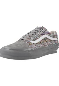 Vans - Buty VANS LX OLD SKOOL TWED Szary. Kolor: szary. Materiał: skóra, tkanina #1