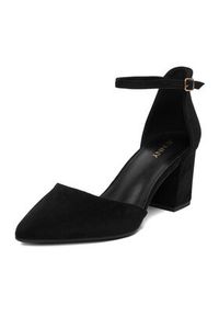 Jenny - JENNY Czółenka CEO-AMMA WSS20968-01 Czarny. Kolor: czarny. Materiał: materiał #7