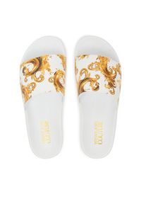 Versace Jeans Couture Klapki 80VA3SQ3 ZS365 G03 Biały. Kolor: biały. Materiał: syntetyk #2