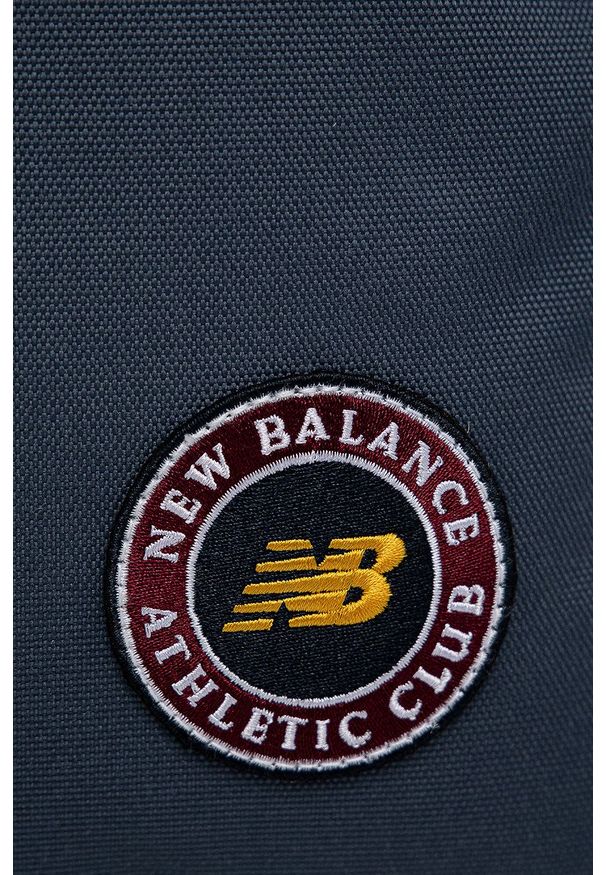 New Balance Plecak męski duży gładki. Kolor: niebieski. Wzór: gładki
