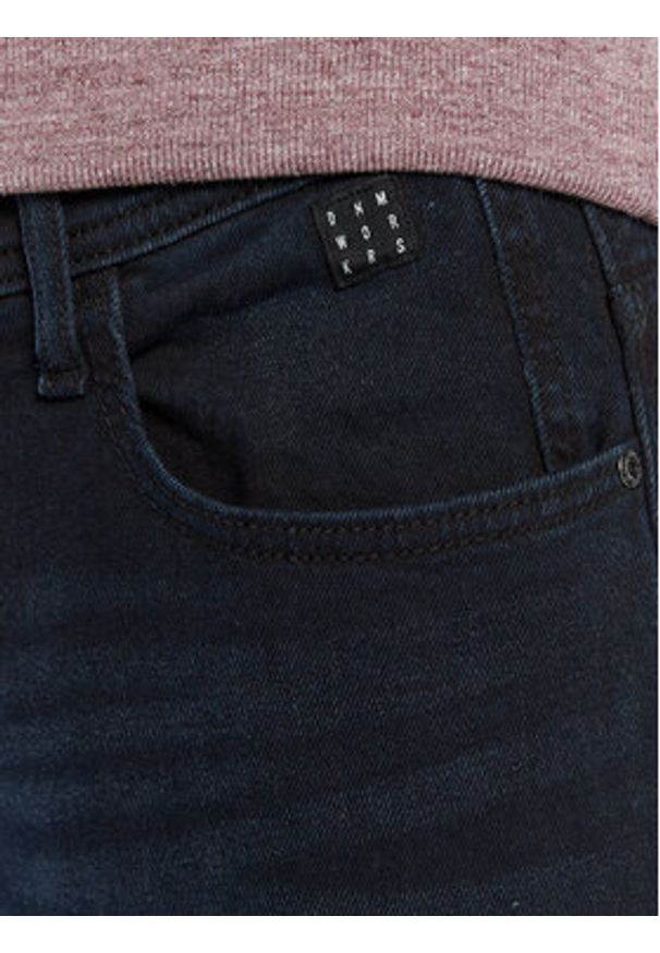 Blend Jeansy Twister 20710811 Granatowy Slim Fit. Kolor: niebieski