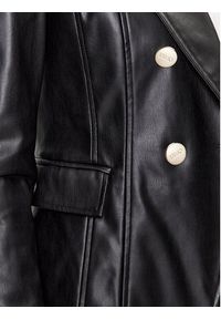Liu Jo Marynarka CF3012 E0624 Czarny Regular Fit. Kolor: czarny. Materiał: skóra #6