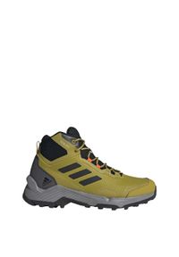 Buty turystyczne męskie Adidas Eastrail 2.0 Mid RAIN.RDY Hiking Shoes. Kolor: pomarańczowy, czarny, zielony, wielokolorowy. Materiał: materiał