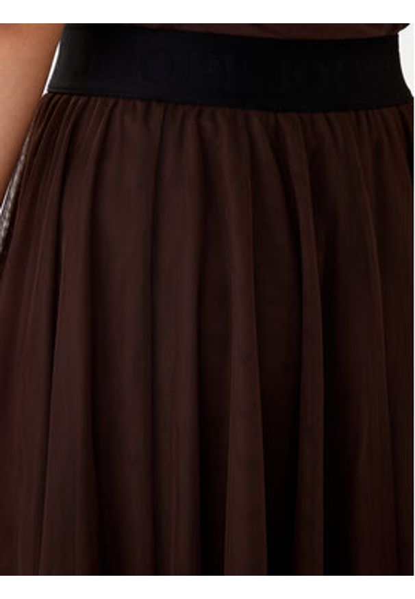JOOP! Spódnica tiulowa 58 252S58Fridi 30046657 Brązowy Regular Fit. Kolor: brązowy. Materiał: syntetyk