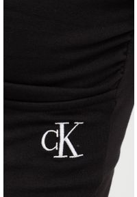 Calvin Klein Jeans longsleeve damska kolor czarny. Kolor: czarny. Materiał: materiał. Długość rękawa: długi rękaw #2