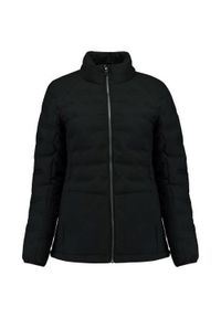 ZUMBA WEAR - Kurtka zimowa Kjelvik Sitaa dla kobiet - Stylowa i wodoodporna. Kolor: czarny. Sezon: zima. Sport: joga i pilates, taniec #1