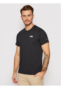 Tommy Jeans T-Shirt Corp Logo C Neck DM0DM09588 Czarny Regular Fit. Kolor: czarny #1