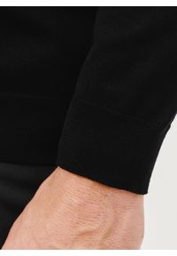 Pako Lorente - PAKO LORENTE – Sweter polo w kolorze czarnym. Okazja: na co dzień. Typ kołnierza: polo. Kolor: niebieski, czarny. Materiał: poliester, wiskoza. Sezon: wiosna. Styl: casual #7