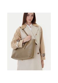 Torebka Calvin Klein. Kolor: beżowy #1