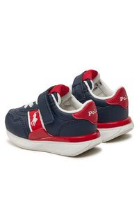 Polo Ralph Lauren Sneakersy RL00295410 T Granatowy. Kolor: niebieski. Materiał: skóra #5