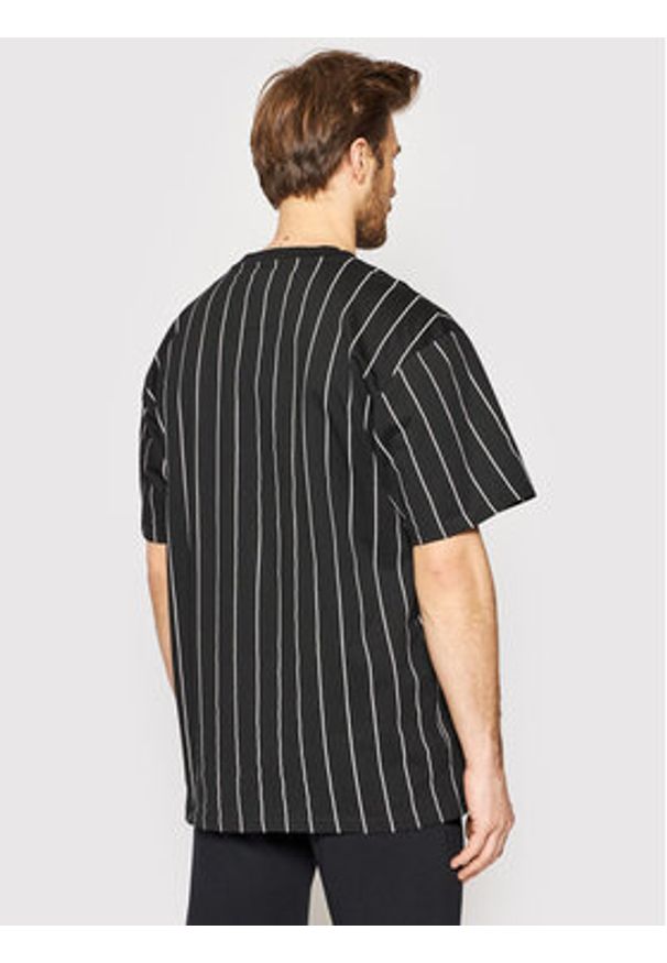 Karl Kani T-Shirt Signature Pinstripe 6030153 Czarny Regular Fit. Kolor: czarny. Materiał: bawełna