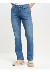 Big-Star - Spodnie jeans męskie dopasowane Terry 230. Kolor: niebieski. Styl: elegancki, sportowy