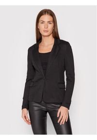 Vero Moda Marynarka Julia 10154123 Czarny Regular Fit. Kolor: czarny. Materiał: syntetyk, bawełna