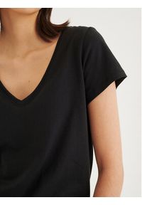 InWear T-Shirt Rena 30100789 Czarny Tight Fit. Kolor: czarny. Materiał: bawełna #5