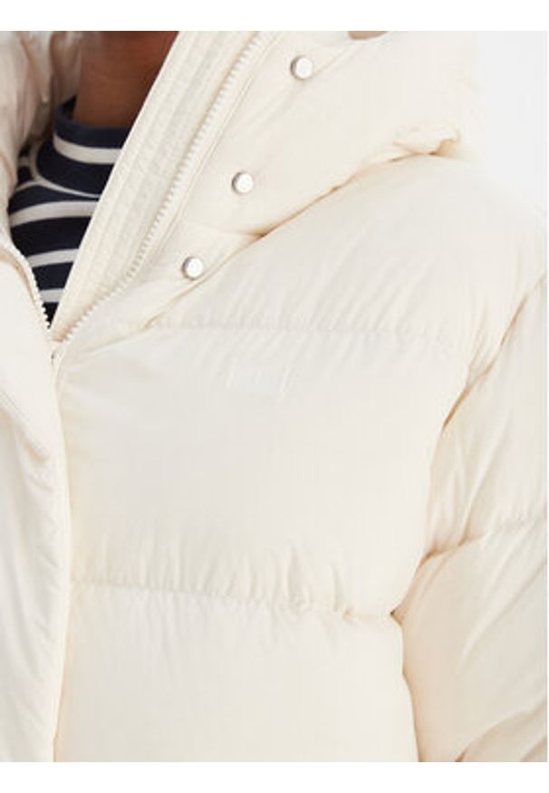 TOMMY HILFIGER - Tommy Hilfiger Kurtka puchowa WW0WW45739 Écru Regular Fit. Materiał: syntetyk