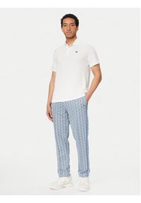Lacoste Polo DH0159 Biały Regular Fit. Typ kołnierza: polo. Kolor: biały. Materiał: syntetyk #4