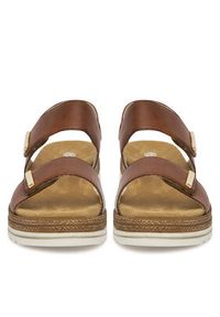 Remonte Sandały D0Q59-24 Brązowy. Kolor: brązowy. Materiał: skóra #3