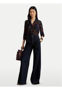 Lauren Ralph Lauren - LAUREN RALPH LAUREN Koszula 200P03553001 Granatowy Regular Fit. Kolor: niebieski. Materiał: syntetyk #4