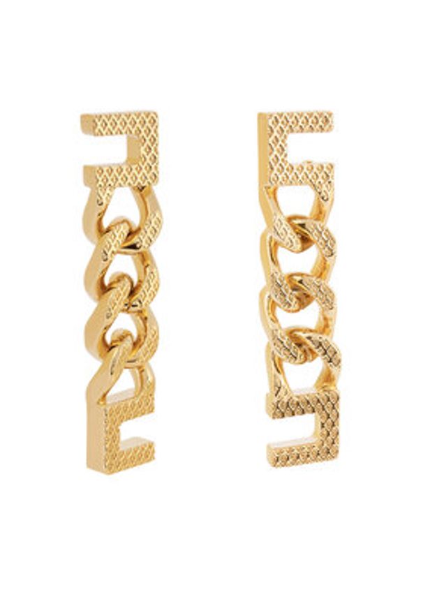 Elisabetta Franchi Kolczyki OR-13K-46E2-V210 Złoty. Materiał: metalowe. Kolor: złoty