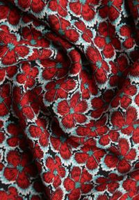 Renee - Czerwona Letnia Sukienka Kopertowa Wiązana w Pasie z Wiskozy Meridase. Kolor: czerwony. Materiał: wiskoza. Sezon: lato. Typ sukienki: kopertowe #5