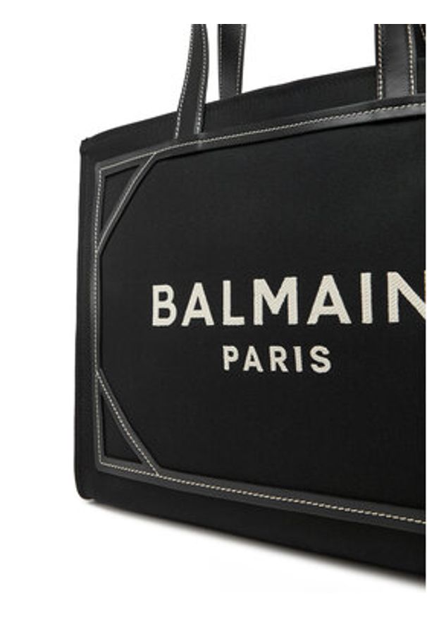 Balmain Torebka DN1FF810TPAC Czarny. Kolor: czarny