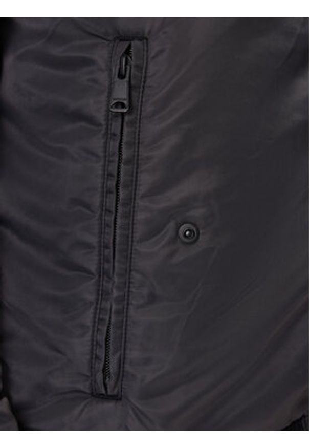 Napapijri Kurtka bomber A-Nemes NP0A891X Czarny Regular Fit. Kolor: czarny. Materiał: syntetyk