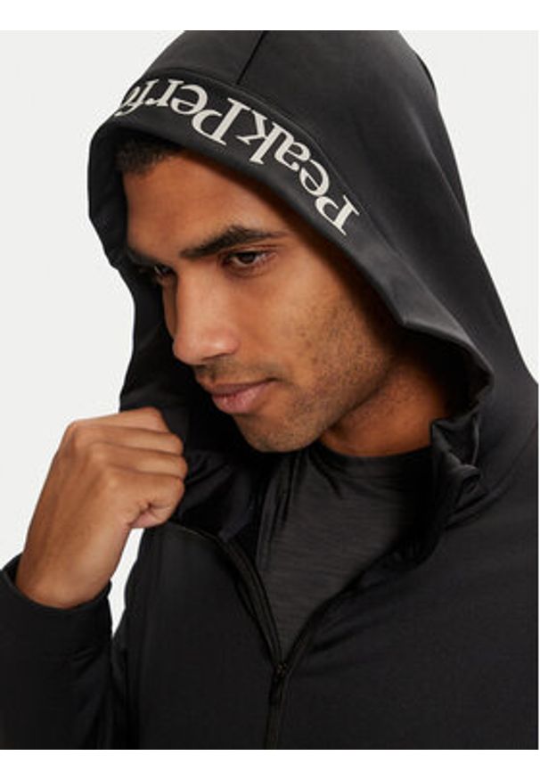 Peak Performance Bluza techniczna Rider Tech G79554020 Czarny Regular Fit. Kolor: czarny. Materiał: syntetyk