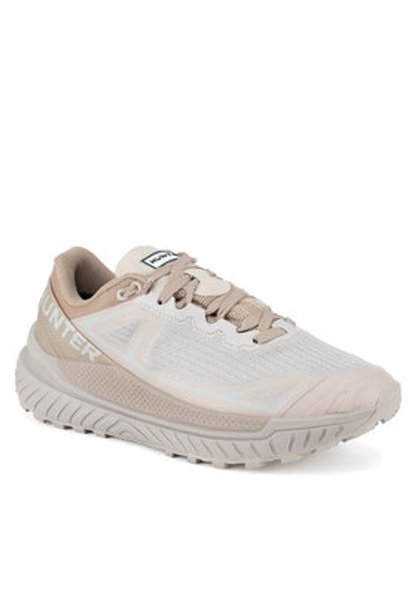 Hunter Sneakersy Canyon Trail WP (W) Beżowy. Kolor: beżowy. Materiał: materiał