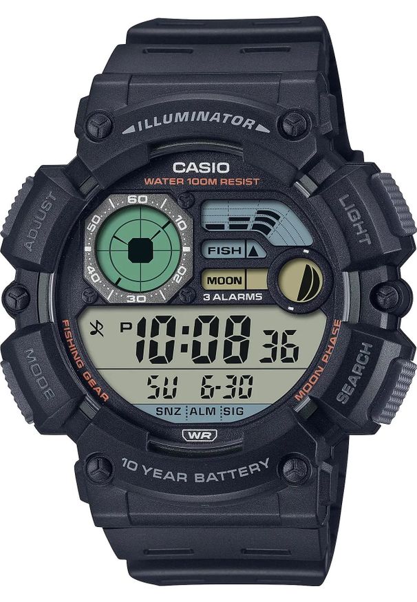 Zegarek Casio Zegarek męski Casio WS-1500H-1AVEF