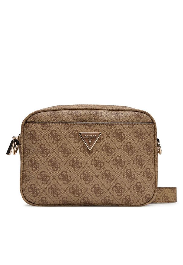 Guess Torebka Meridian II HWSG69 74140 Beżowy. Kolor: beżowy. Materiał: skórzane