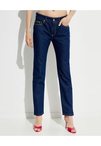 Versace Jeans Couture - VERSACE JEANS COUTURE - Jeansowe spodnie Slim. Kolor: niebieski #1