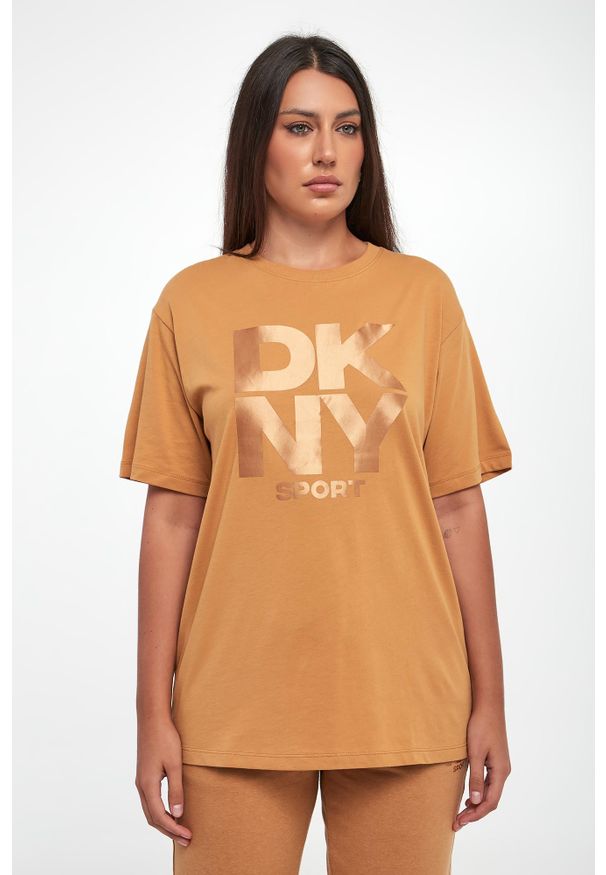 T-shirt damski DKNY