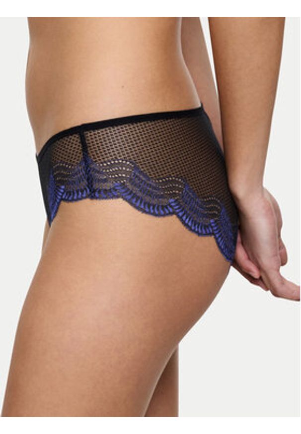 Triumph Figi klasyczne Comfort Glam 10224929 Czarny. Kolor: czarny. Materiał: syntetyk