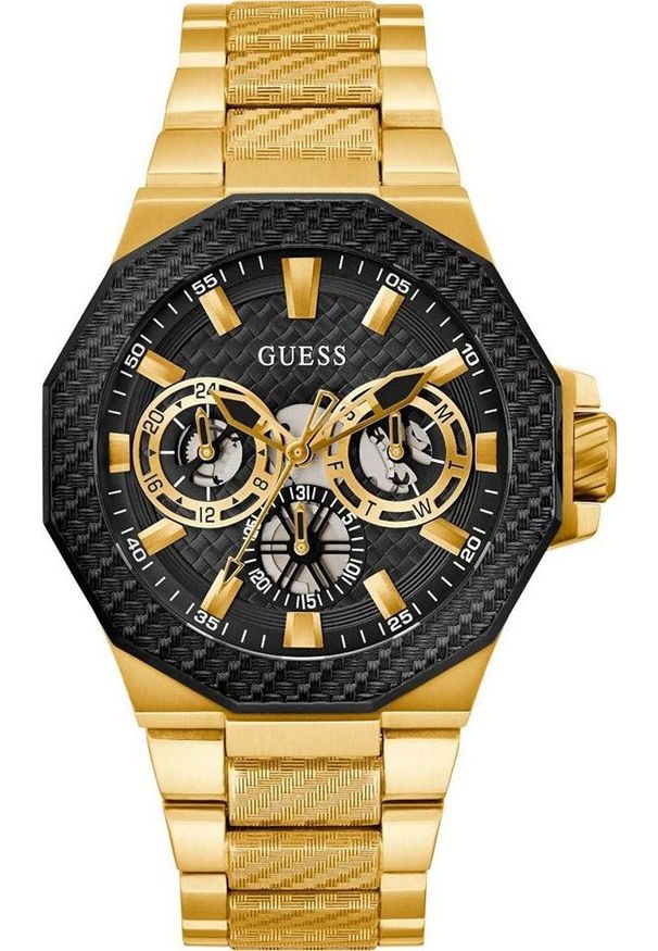 Zegarek Guess Zegarek męski Guess GW0636G2 złoty. Kolor: złoty