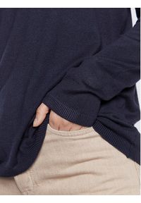 ICHI Sweter Mafa 20109092 Granatowy Regular Fit. Kolor: niebieski. Materiał: wiskoza #3