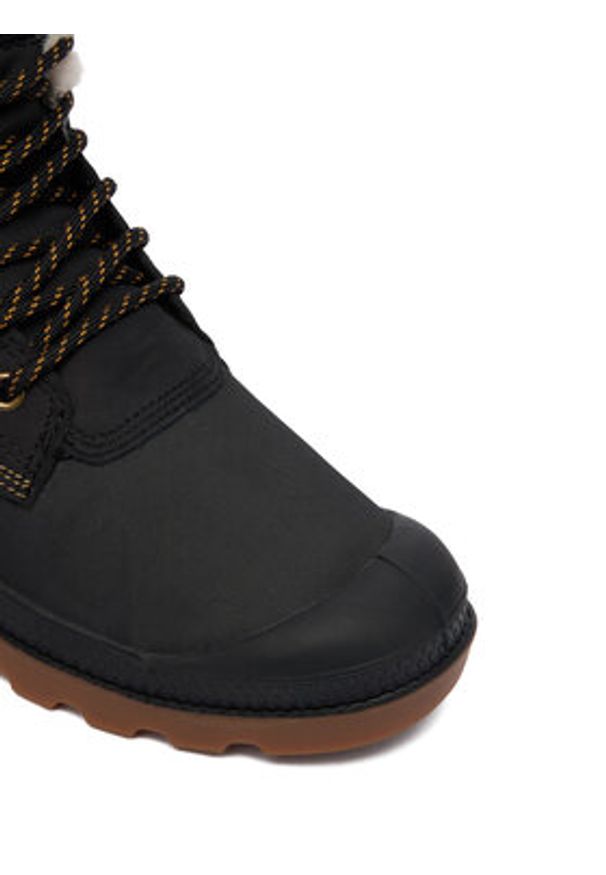 Palladium Trapery Pampa Duck Wl Wp+ 79547-008-M Czarny. Kolor: czarny. Materiał: materiał