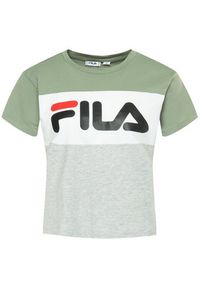 Fila T-Shirt Allison 682125 Kolorowy Regular Fit. Materiał: bawełna. Wzór: kolorowy #5