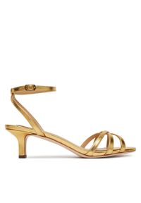 Lauren Ralph Lauren - LAUREN RALPH LAUREN Sandały Kendyl 802P10398001 Złoty. Kolor: złoty. Materiał: skóra #1