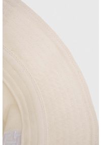 TOMMY HILFIGER - Tommy Hilfiger kapelusz bawełniany kolor biały bawełniany. Kolor: biały. Materiał: bawełna #3