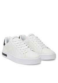 Armani Exchange Sneakersy XM000140 AF11916 M0028 Biały. Kolor: biały. Materiał: skóra #4