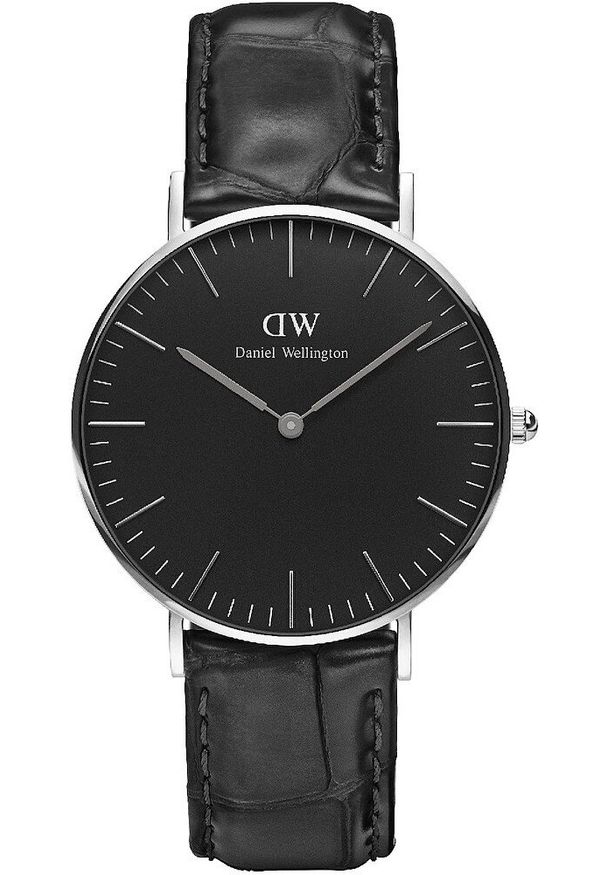 Zegarek damski Daniel Wellington DW00100147 czarny. Kolor: czarny