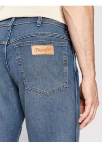 Wrangler - WRANGLER TEXAS MĘSKIE SPODNIE JEANSOWE TAPER GREEN TWIST W12TXP409 112145808 #5