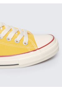 Big-Star - Trampki męskie niskie żółte RR174616 201. Okazja: na co dzień. Kolor: żółty. Materiał: materiał, guma, jeans. Styl: casual, klasyczny, sportowy #3