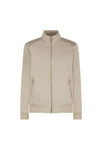 Geox - Kurtka GEOX M EOLO BOMBER Biały. Kolor: biały. Materiał: tkanina