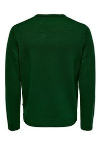 Only & Sons Sweter 22023347 Zielony Regular Fit. Kolor: zielony. Materiał: syntetyk #5